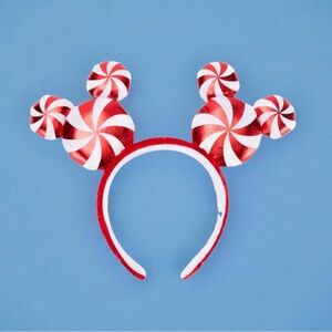 Disney Parks Mickey Mouse Peppermint Swirl Ears